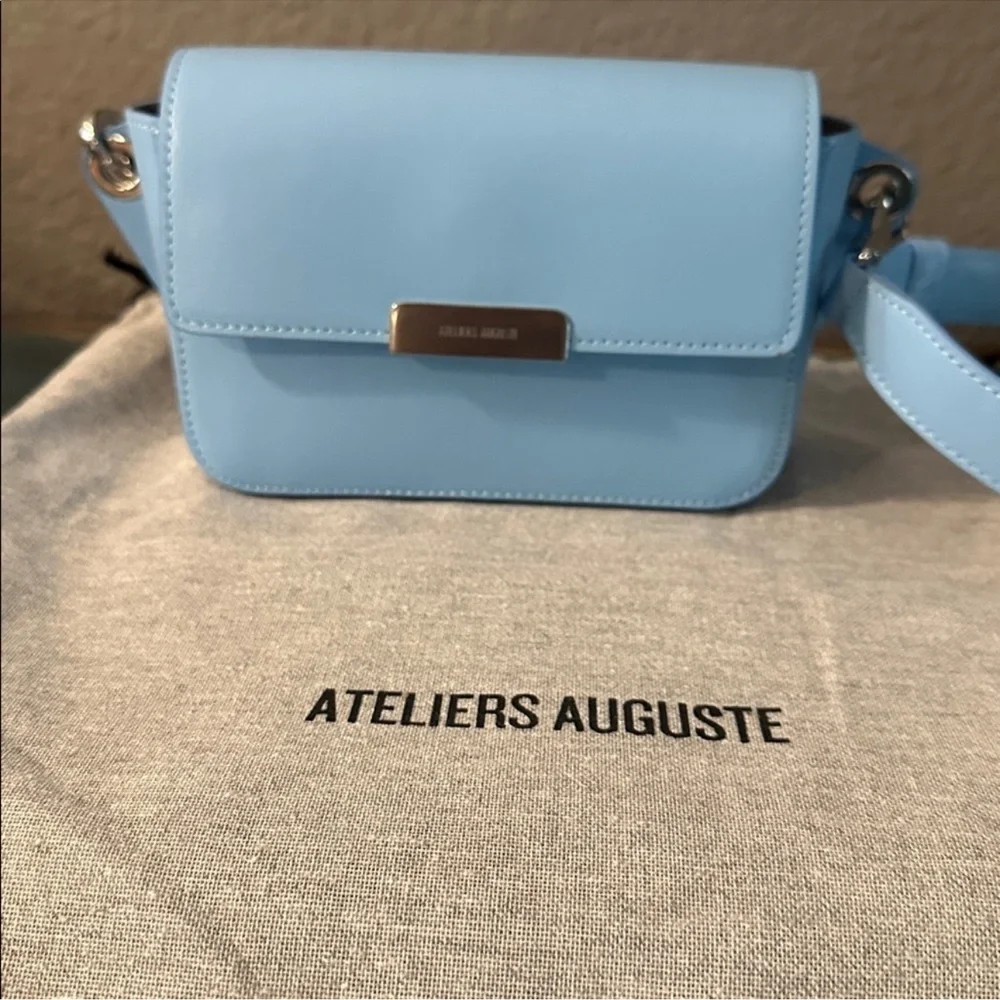 BRAND NEW ✨ Ateliers Auguste Light Blue Bag - Picture 4 of 9